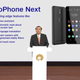 An image describing features of the Jio Phone Next